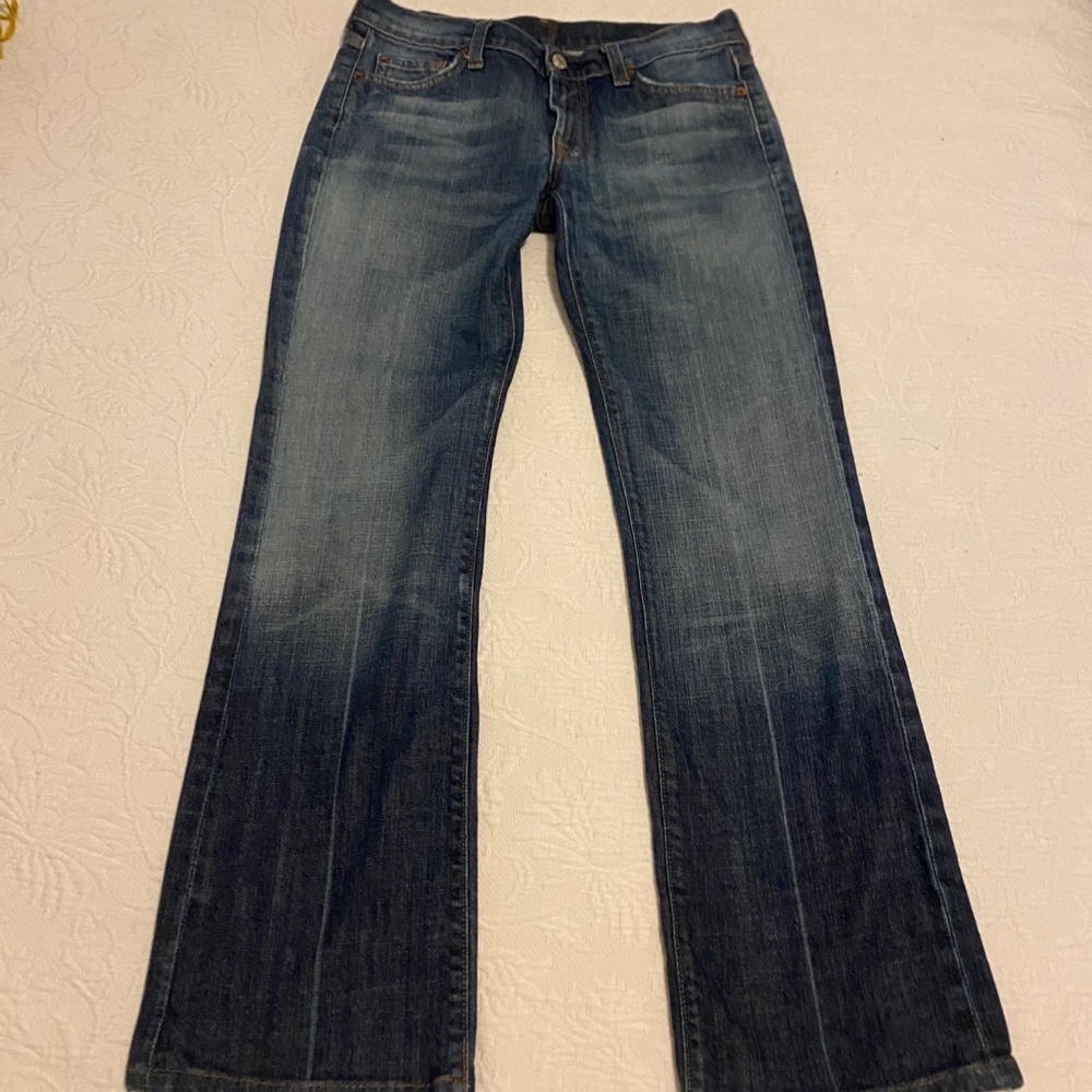For All Mankind Womens Bootleg Jeans Size 28 - Picture 3 of 5